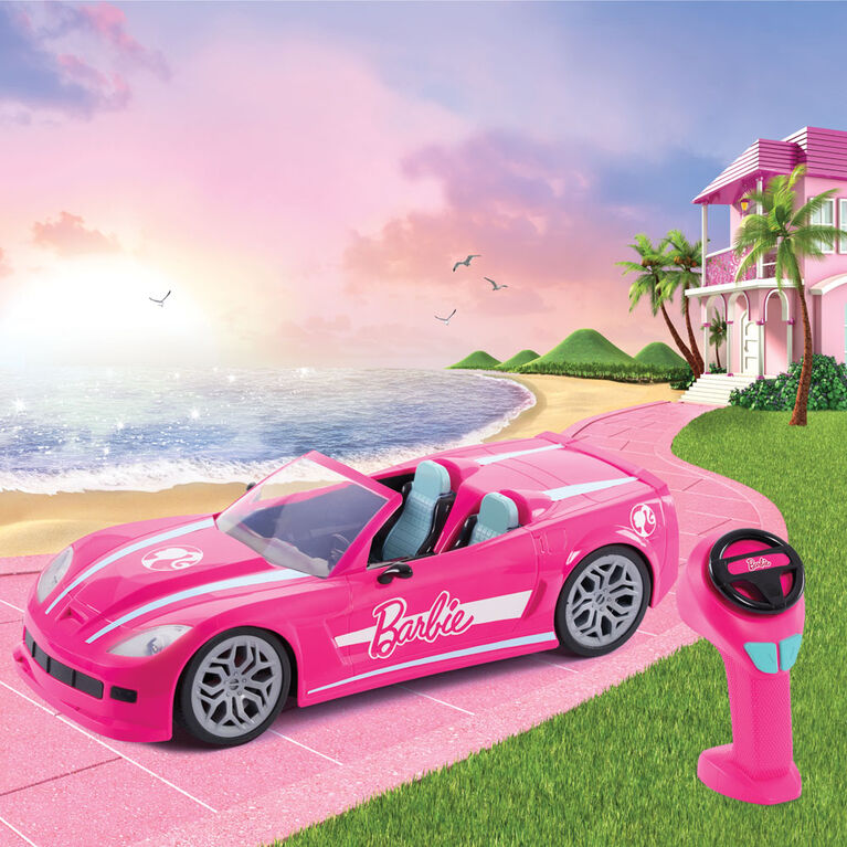 pink RC Barbie Car