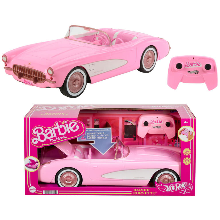 pink RC Barbie Car