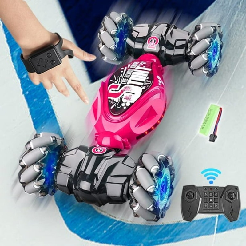 Gesture sensing RC stunt car